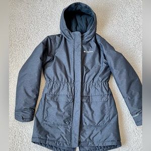 COLUMBIA GIRLS LARGE OMNI-TECH HEAT JACKET PARKA